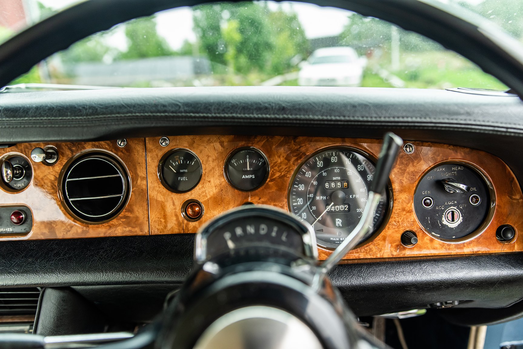 Interiörbild 1972 Rolls-Royce Silver Shadow