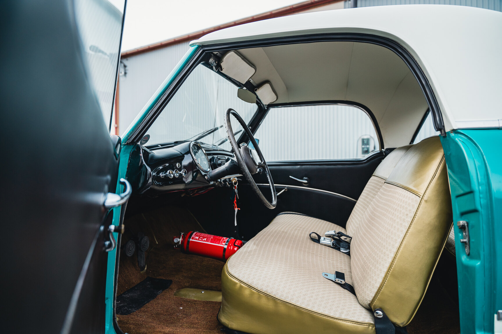 Interiörbild 1956 Hudson Metropolitan