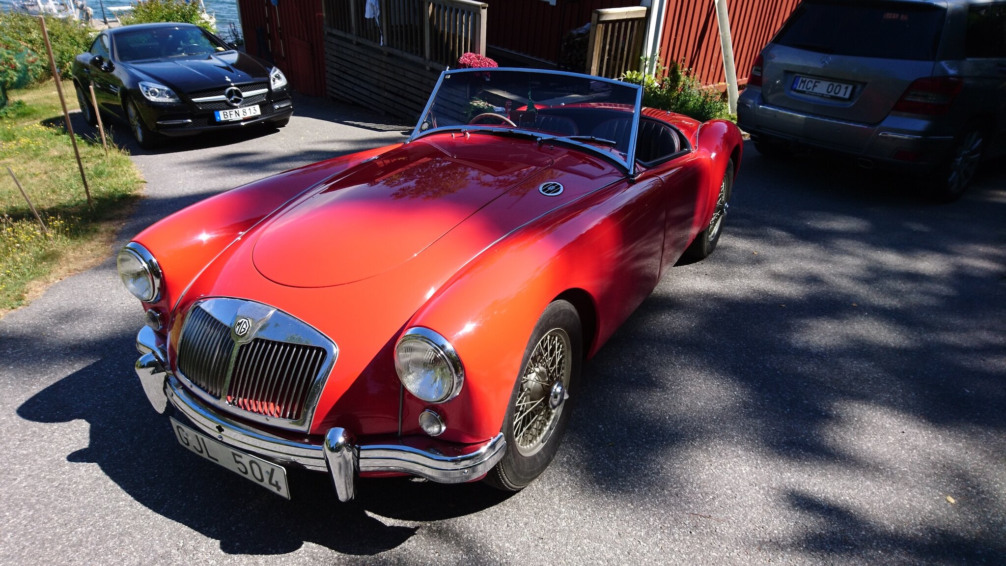 Exteriörbild på 1956 MG MGA 1500