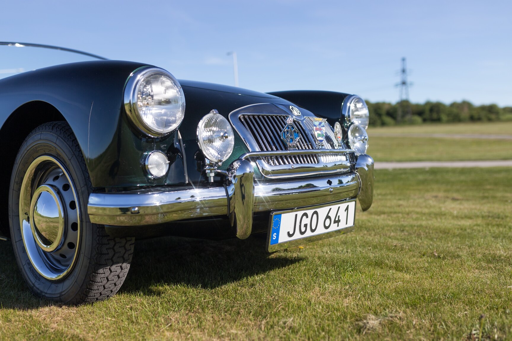 Exteriörbild på 1958 MG MGA 1500