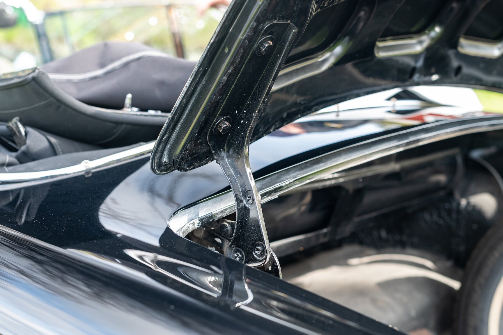 Innenraumfoto von 1955 Packard Caribbean Cabriolet  (50)