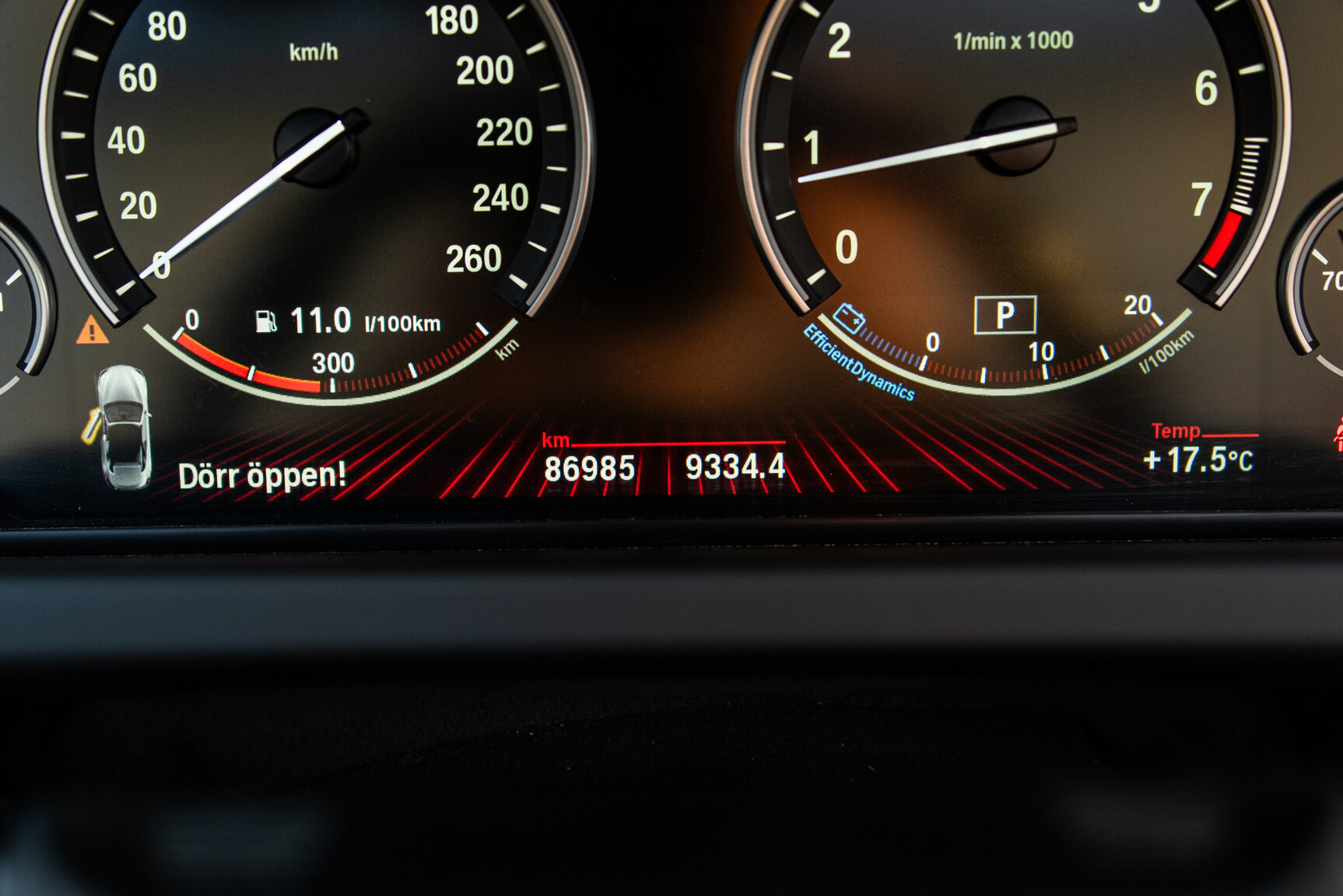 Interiörbild 2011 BMW 650i Cabriolet