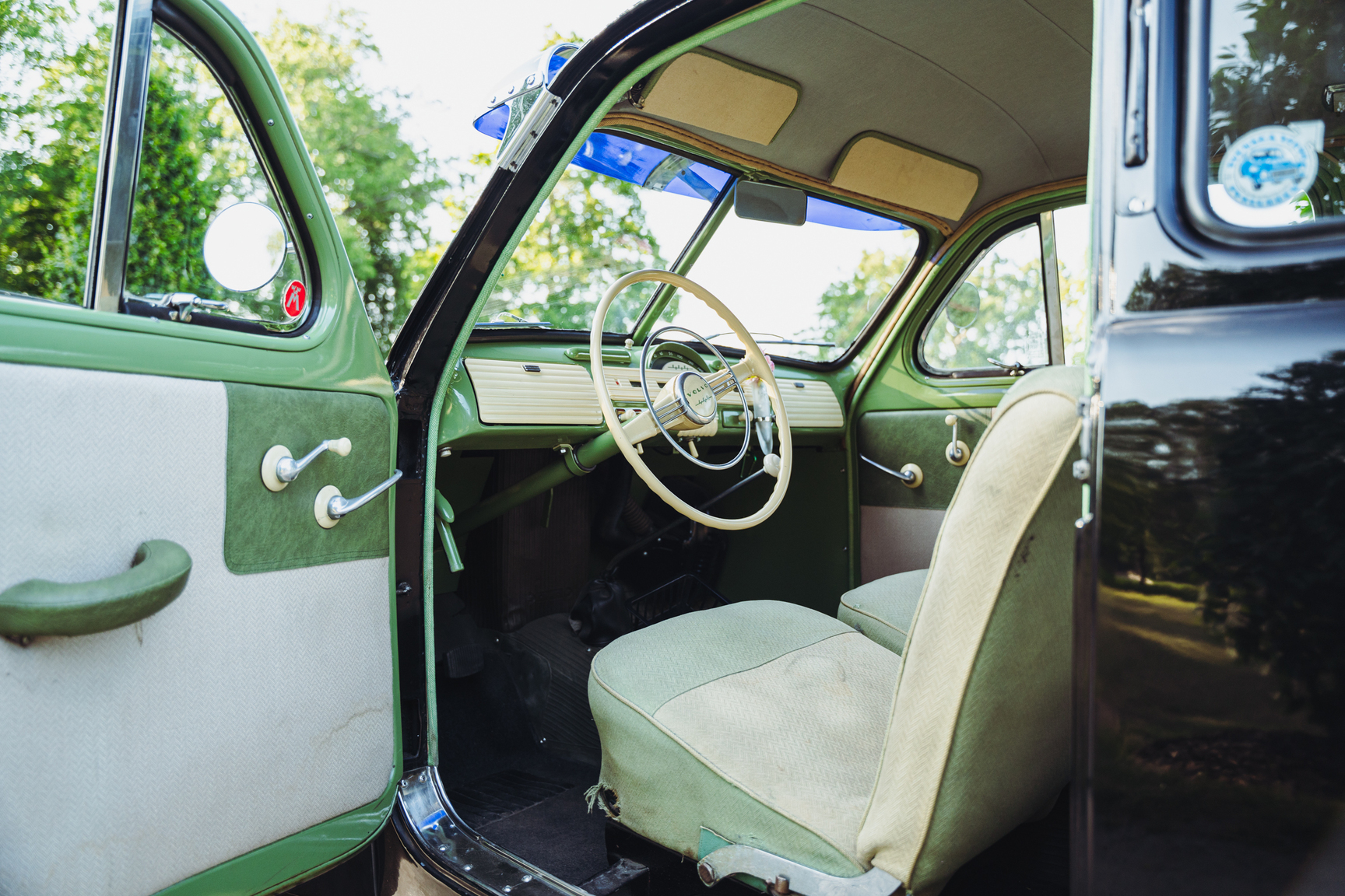 Interiörbild 1947 Volvo PV 444 1947
