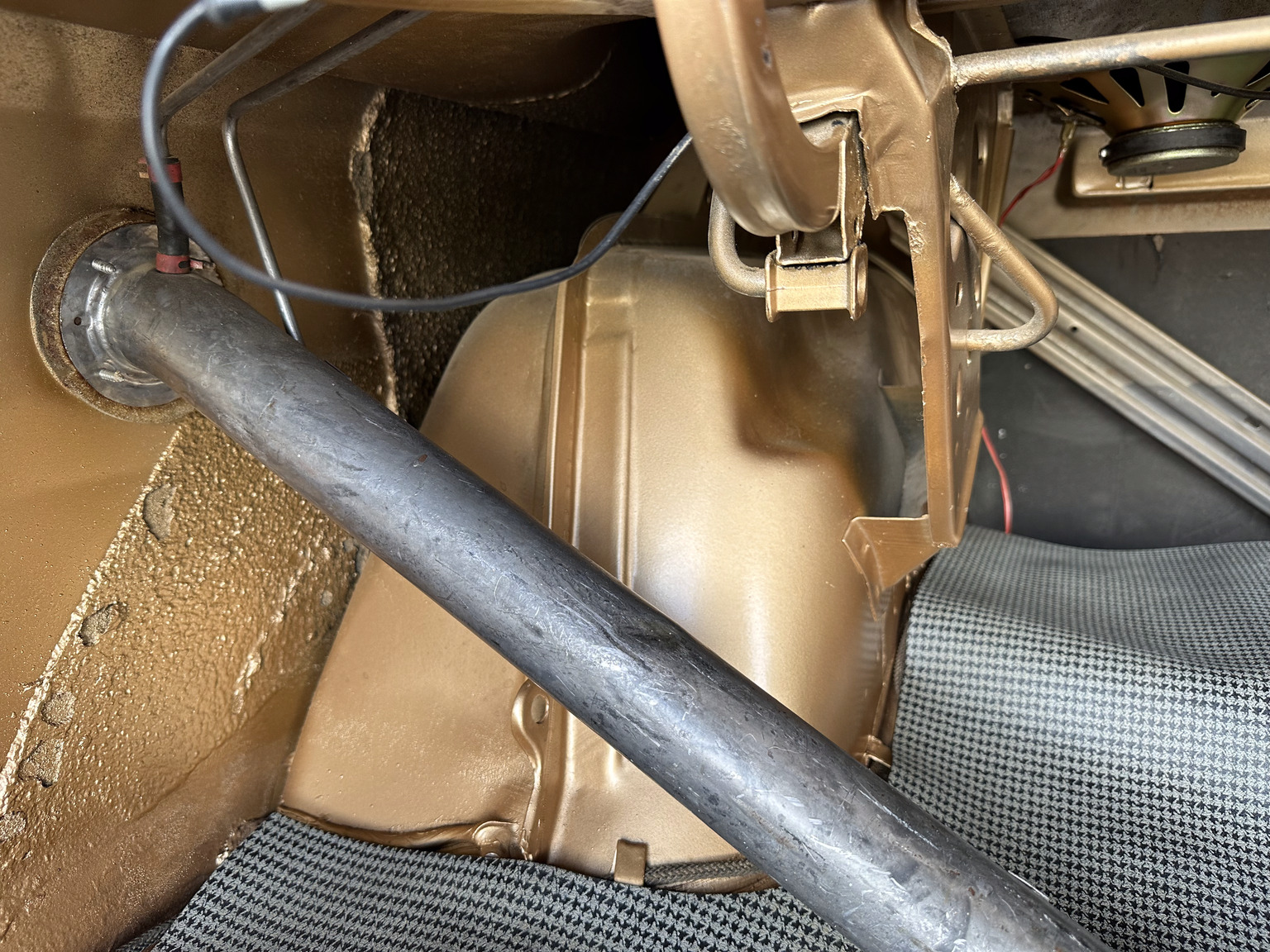 Interiörbild 1969 Dodge Dart Swinger 340