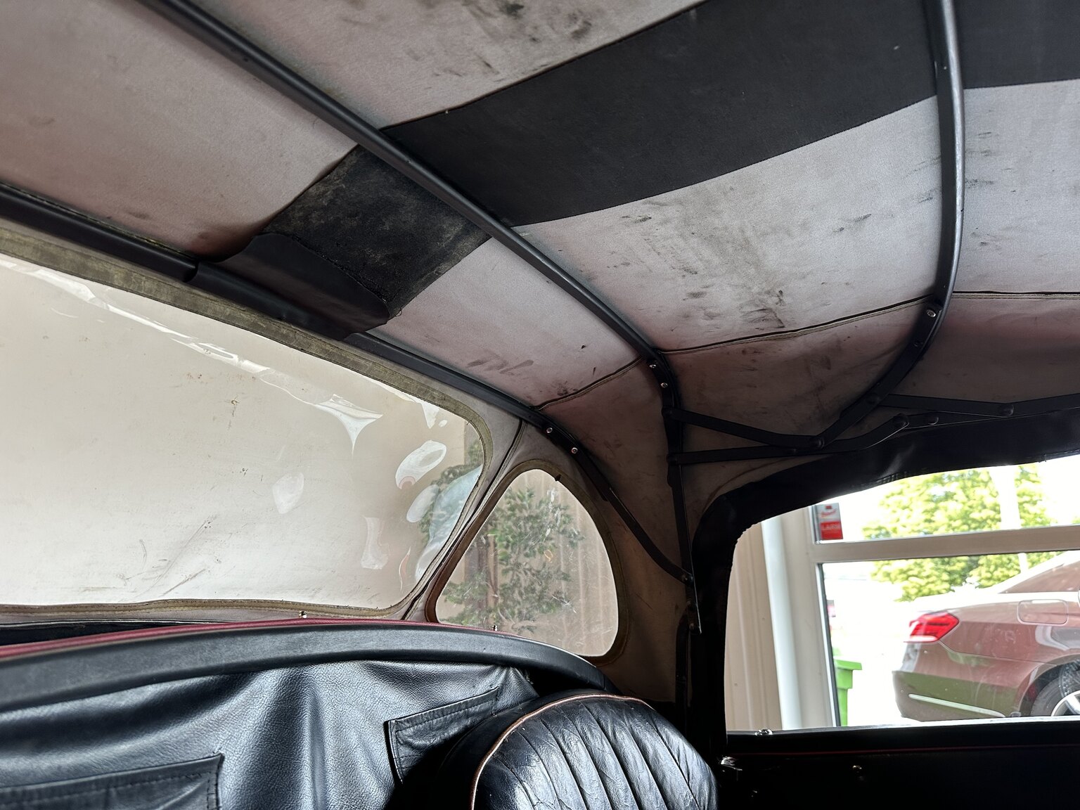 Interiörbild 1959 MG MGA Roadster
