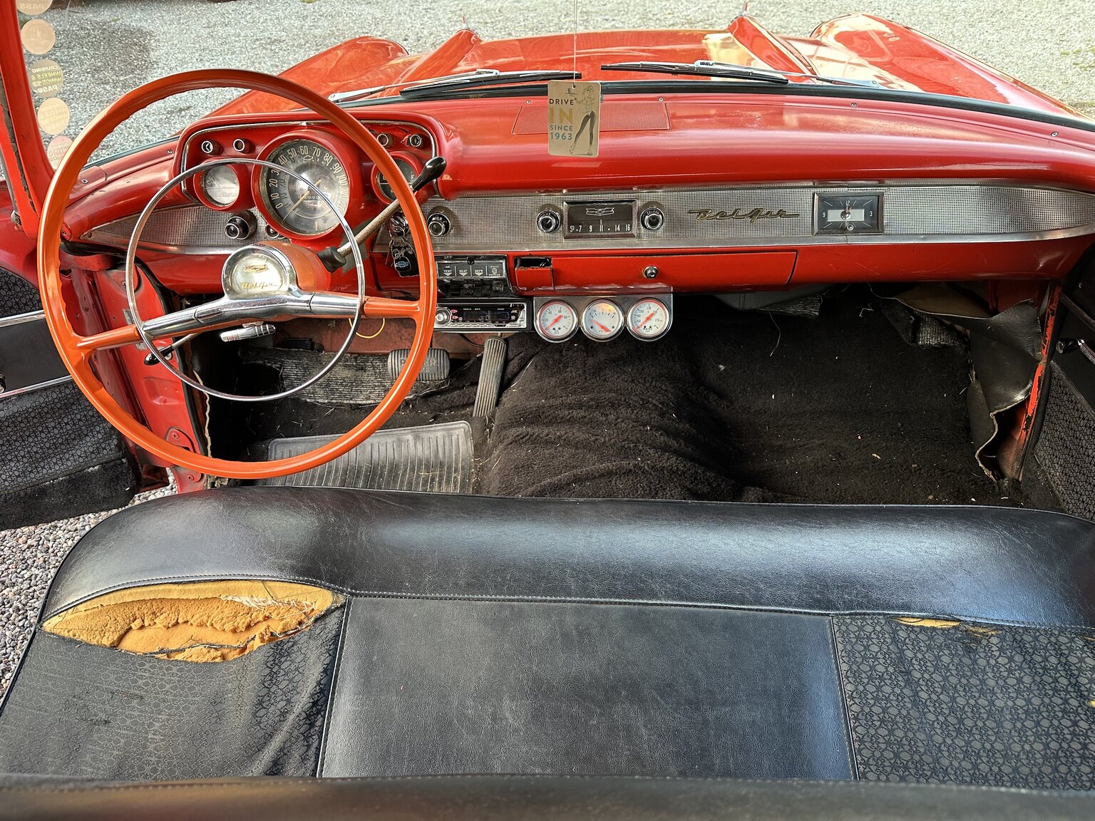 Innenraumfoto von 1957 Chevrolet Bel Air (24)