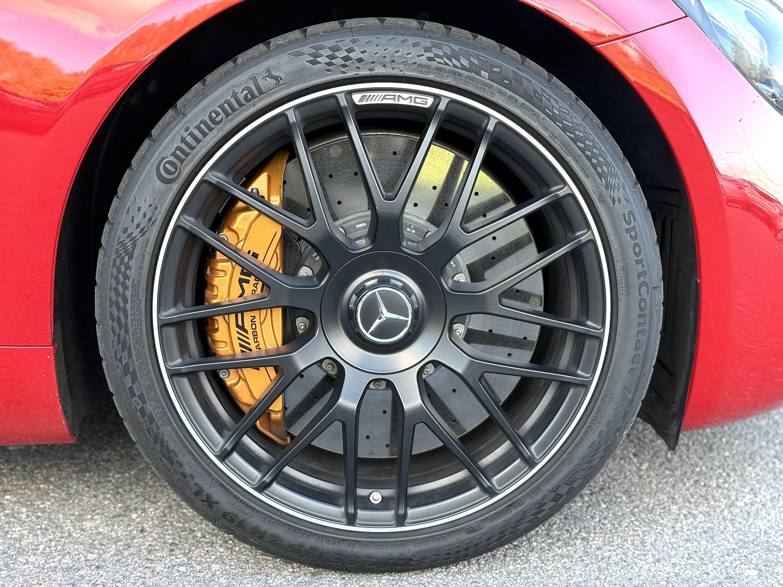 Exterior image of 2015 Mercedes-AMG GT S