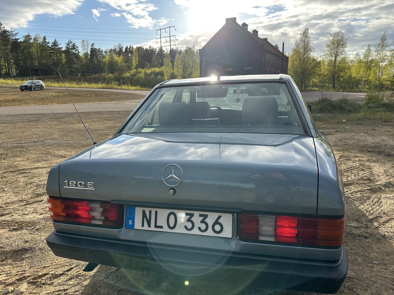 Exterior image of 1988 Mercedes-Benz 190 E