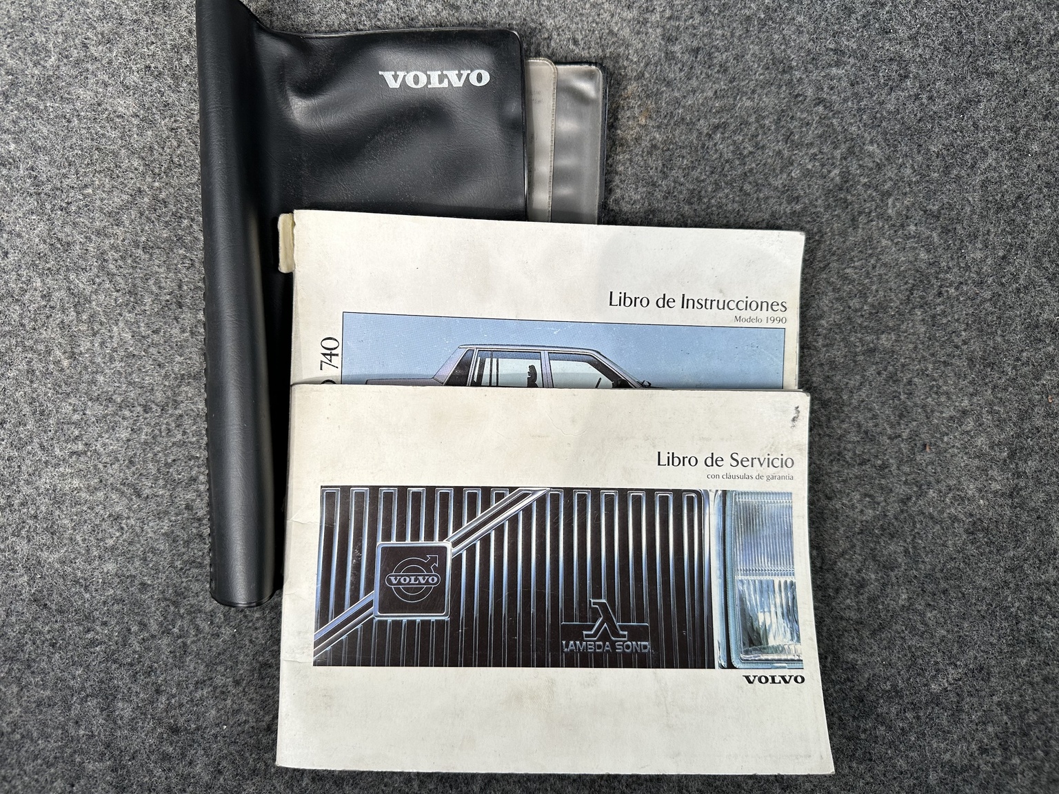Documentation for 1990 Volvo 740 Turbo 16s