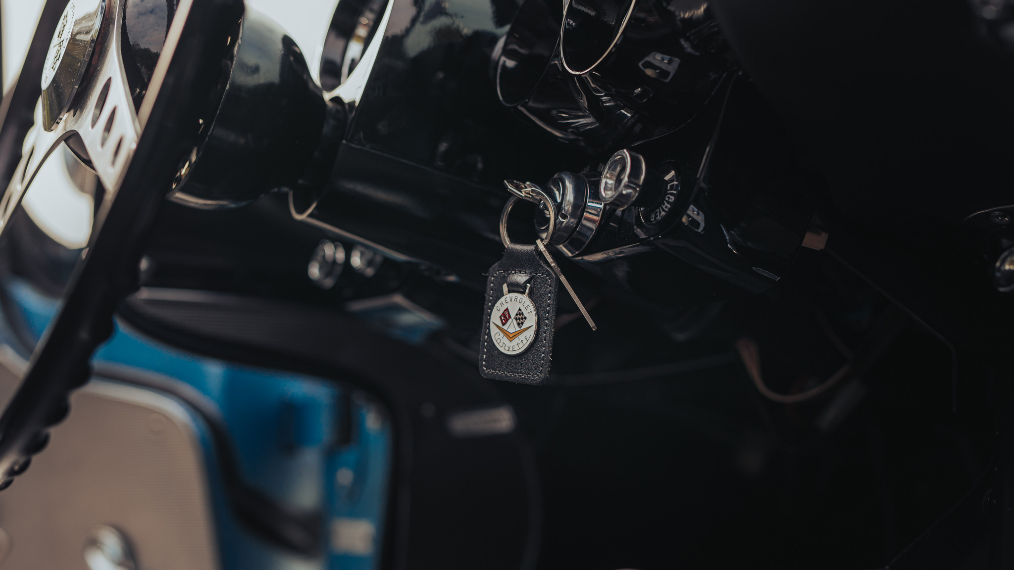 Interiörbild 1959 Chevrolet Corvette 1959