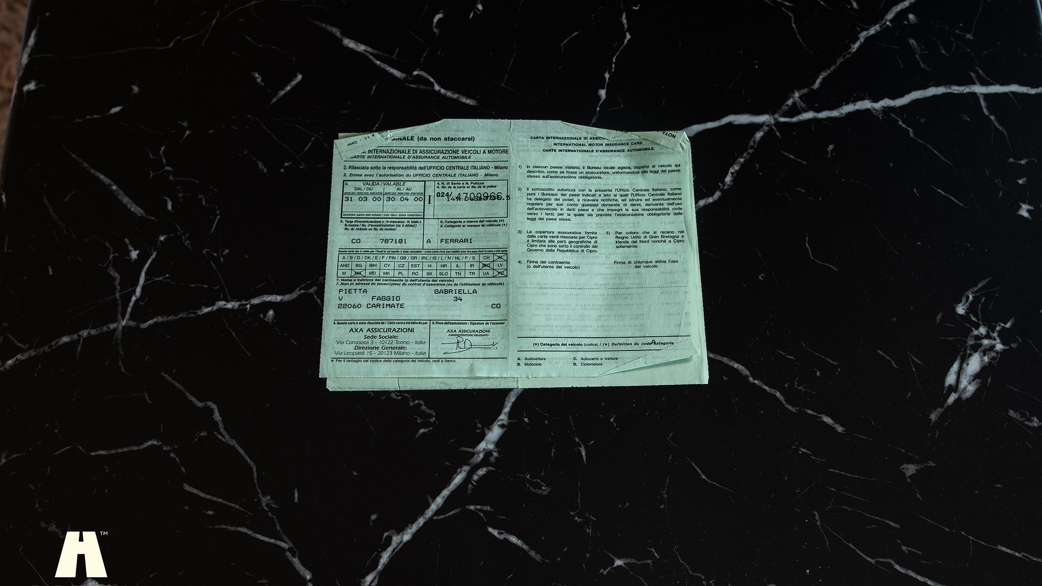 Documentation for 1985 Ferrari Mondial Quattrovalvole Design by Pininfarina (20)