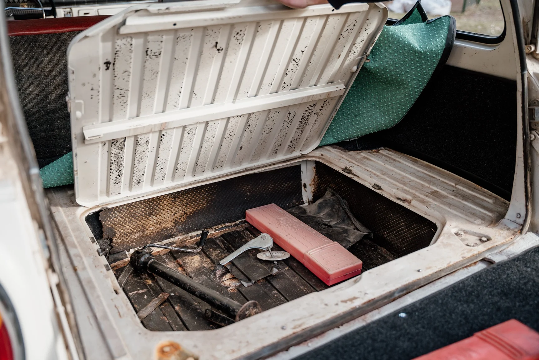 Interiörbild 1966 Volvo Amazon kombi (44)