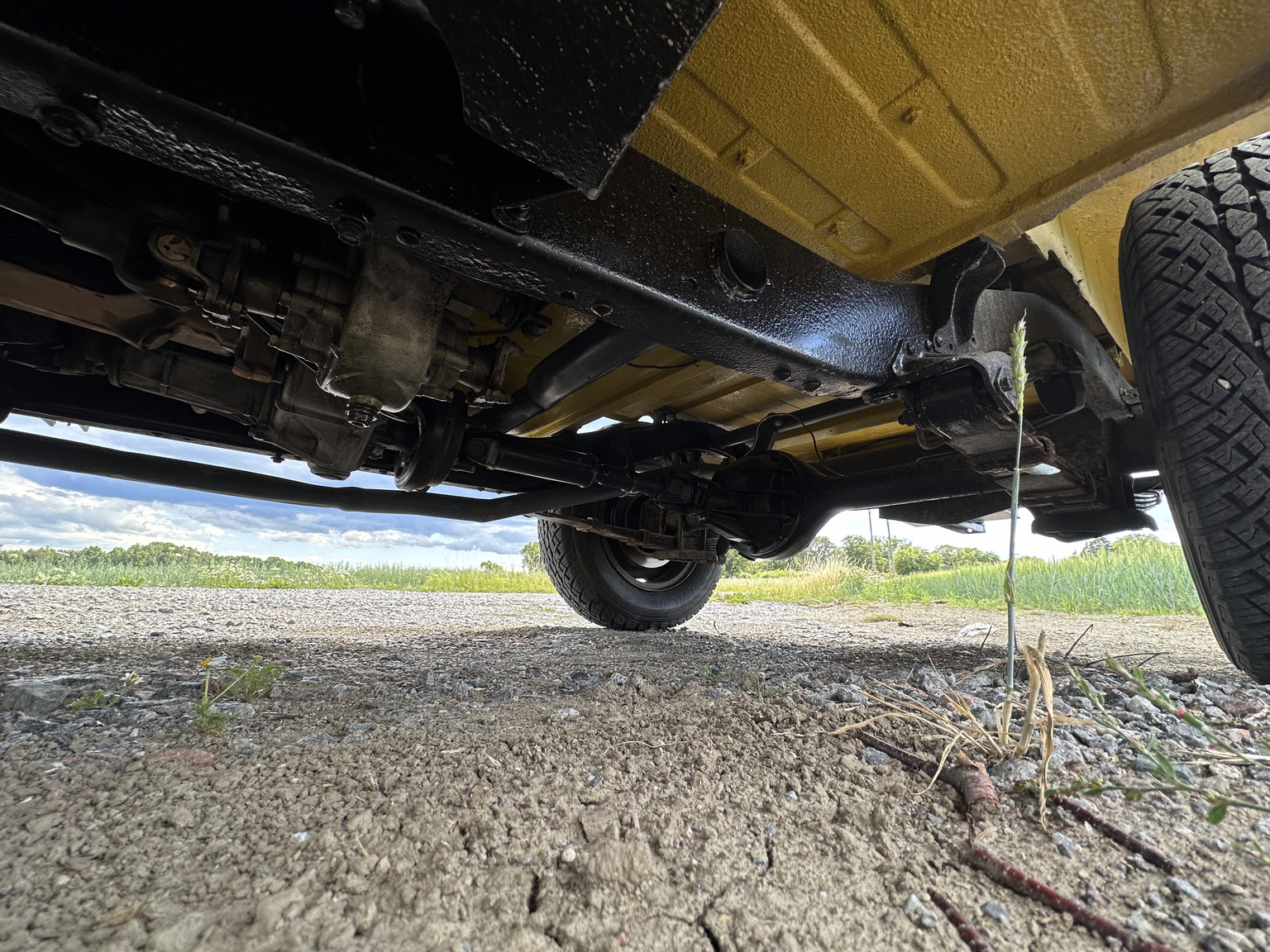 Image of 1976 Toyota Land Cruiser BJ40 mechanics