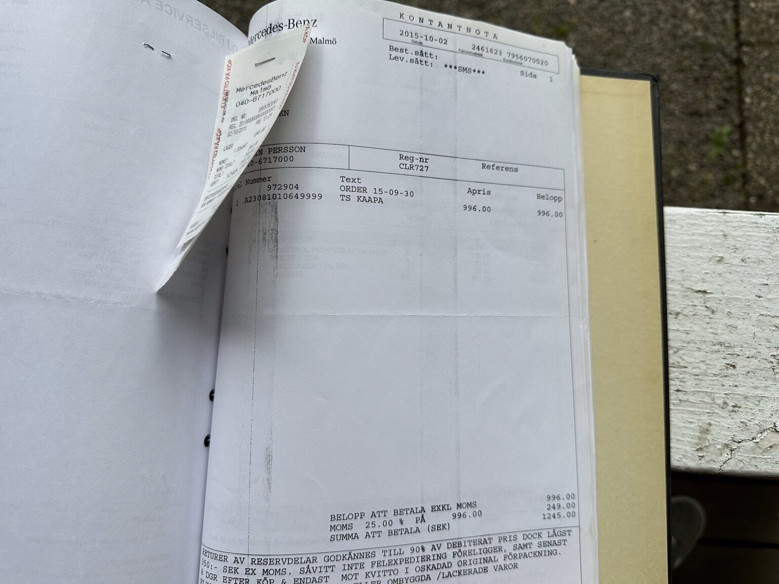 Documentation for 2003 Mercedes CLK 500 (44)