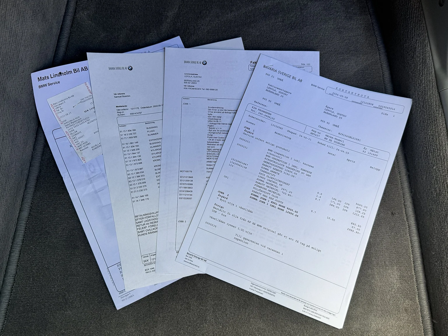 Dokumentation, 1993 BMW M5 Touring 3.8 Manual (8)