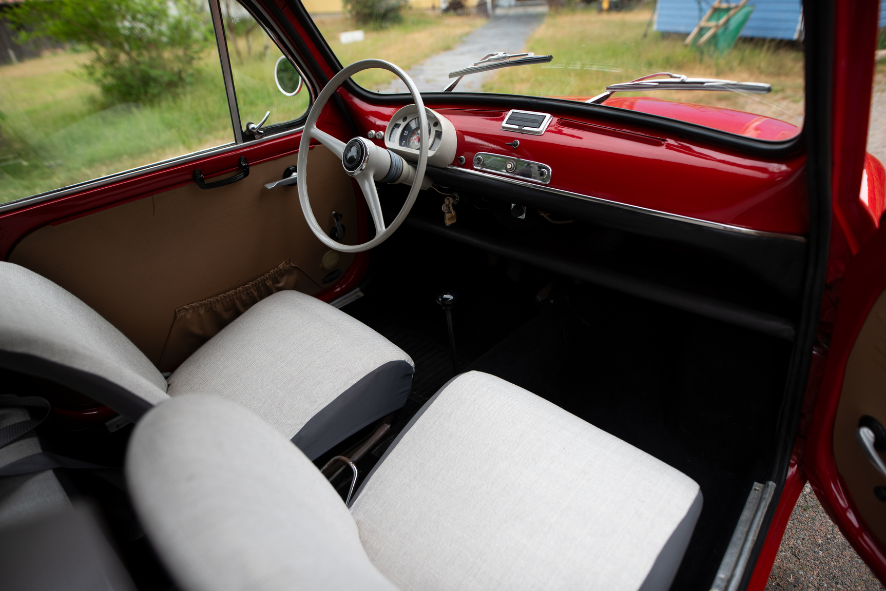 Interiörbild 1968 Fiat 600D