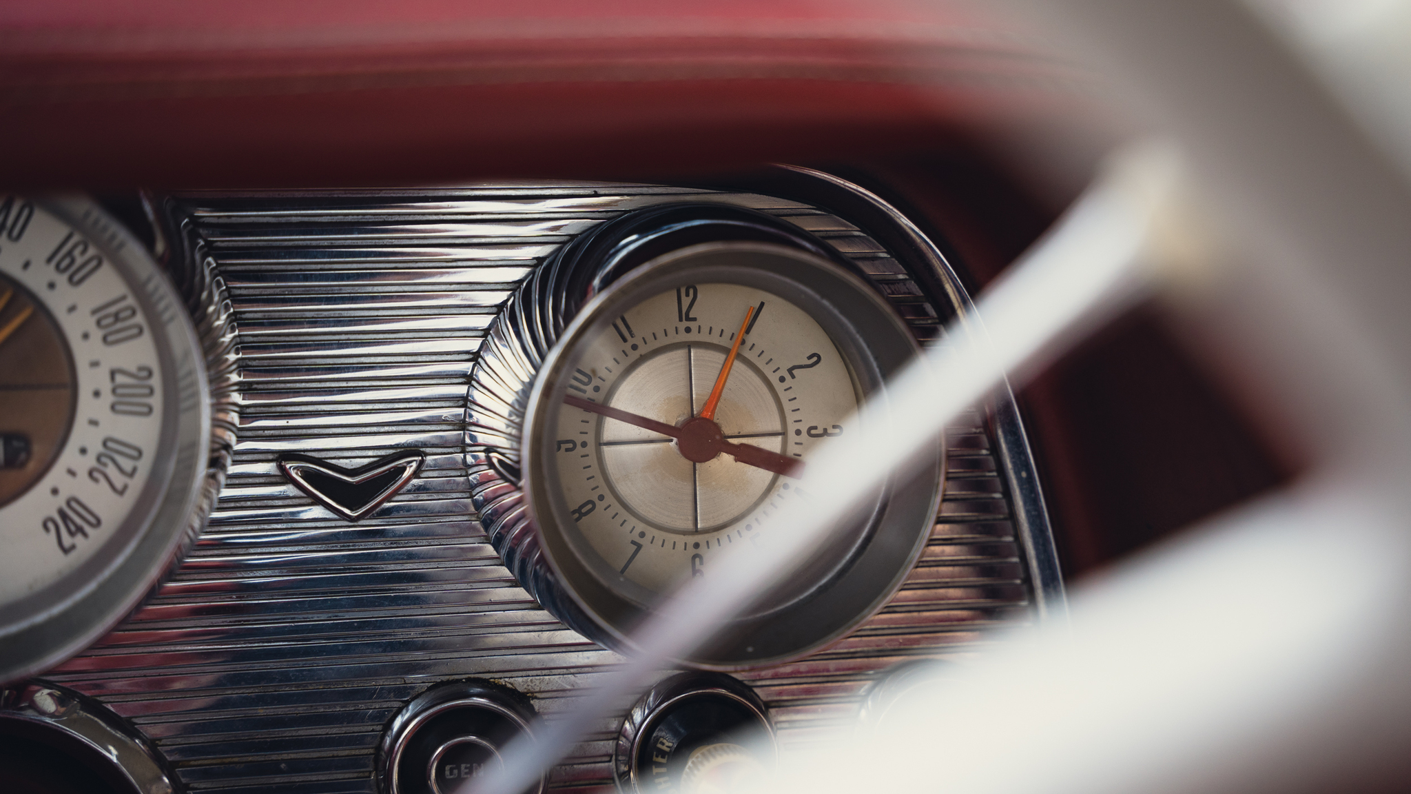 Interiörbild 1959 Ford Thunderbird hardtop