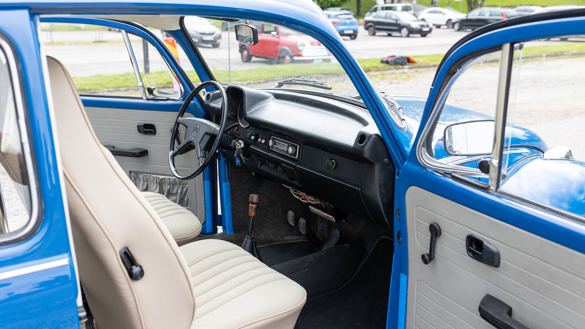 Interiörbild 1973 Volkswagen Beetle 1303S 1600 (5)