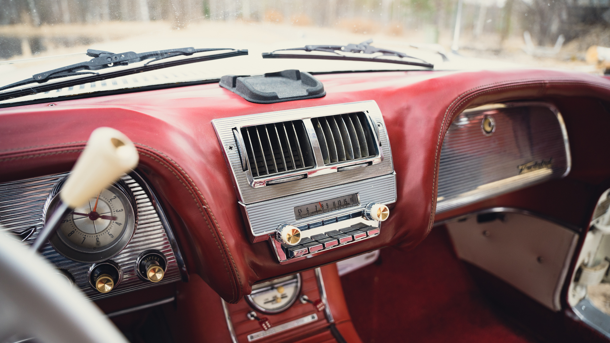 Interiörbild 1959 Ford Thunderbird hardtop