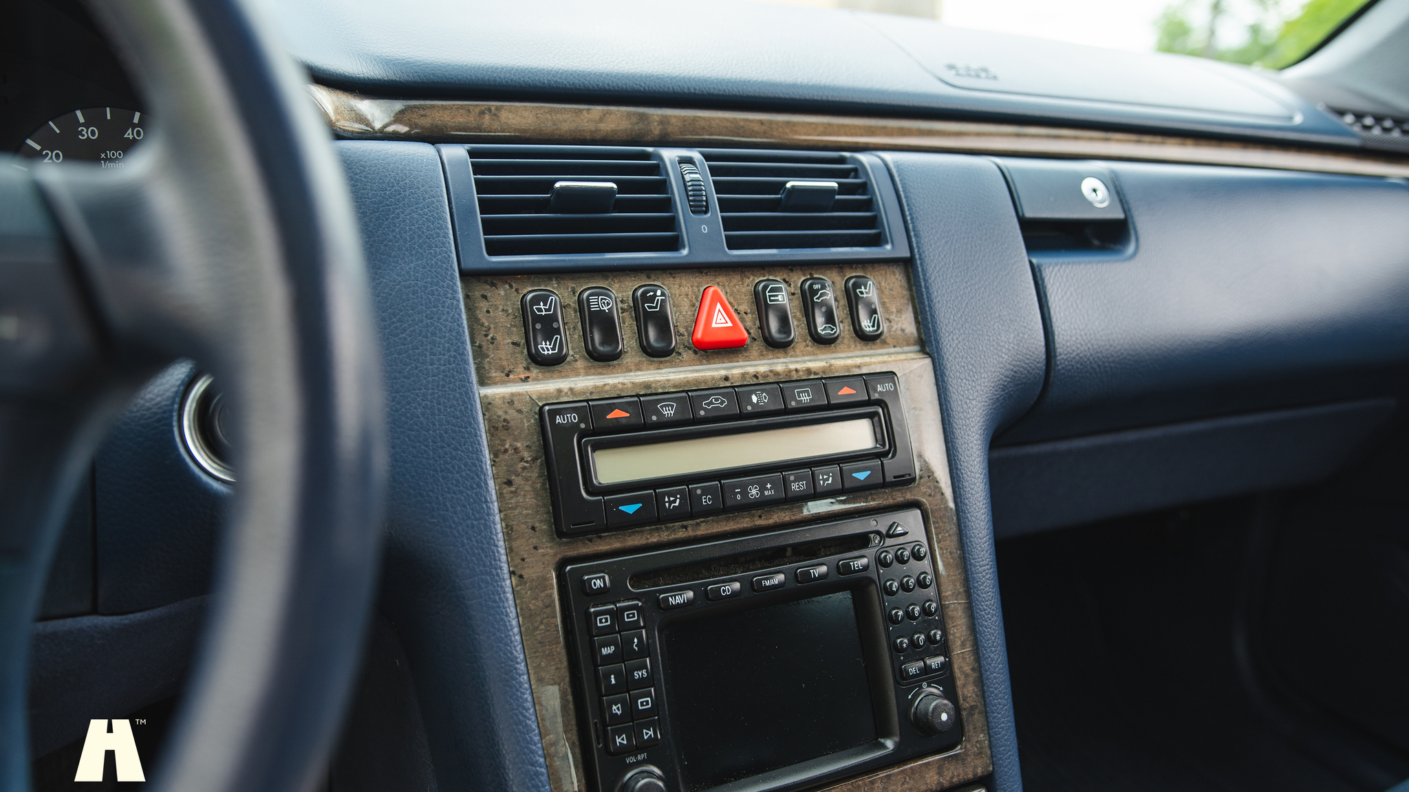 Interiörbild 2000 Mercedes E430