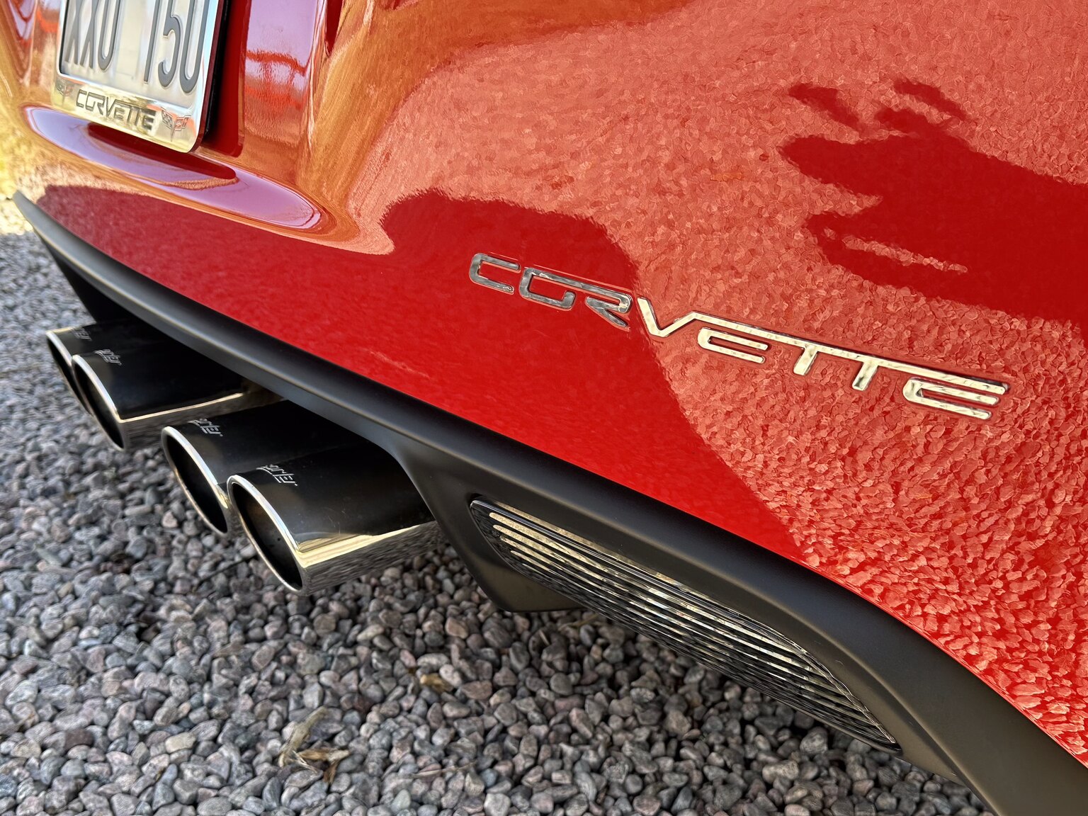 Exteriörbild på 2005 Corvette C6 Z51 Cabriolet