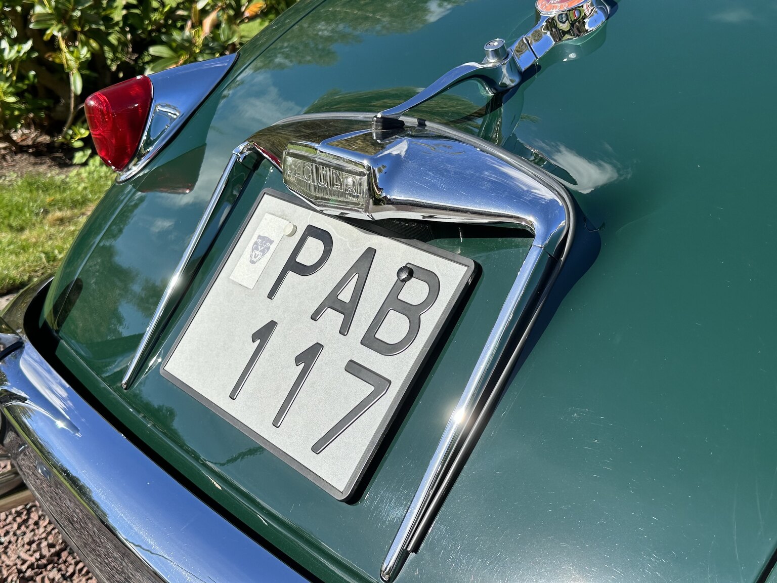 Exterior image of 1958 Jaguar XK150