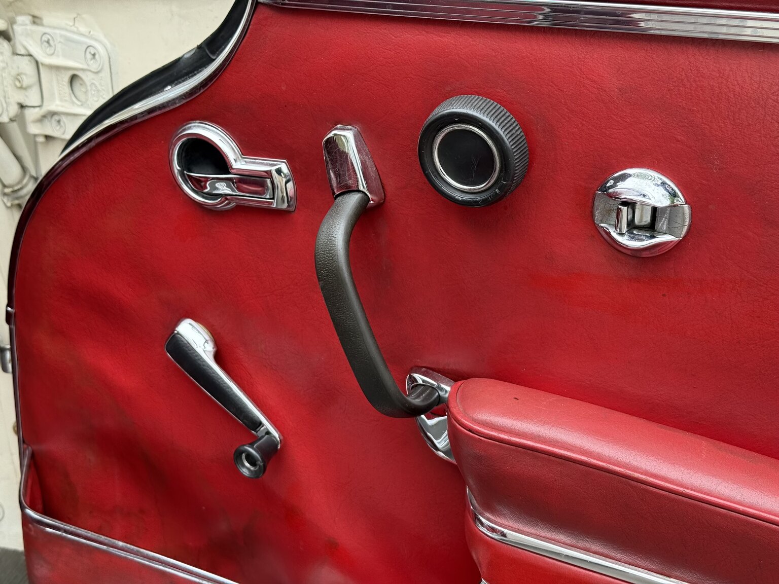 Interiörbild 1963 Mercedes-Benz 220 SE