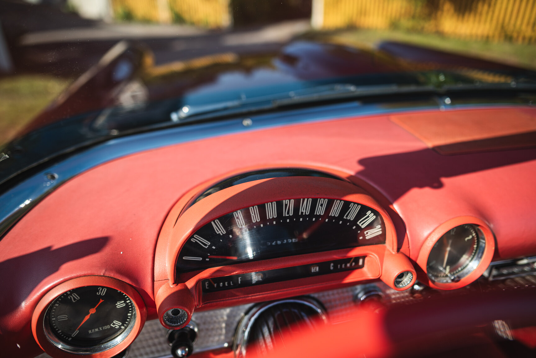 Interior image of 1956 Ford Thunderbird