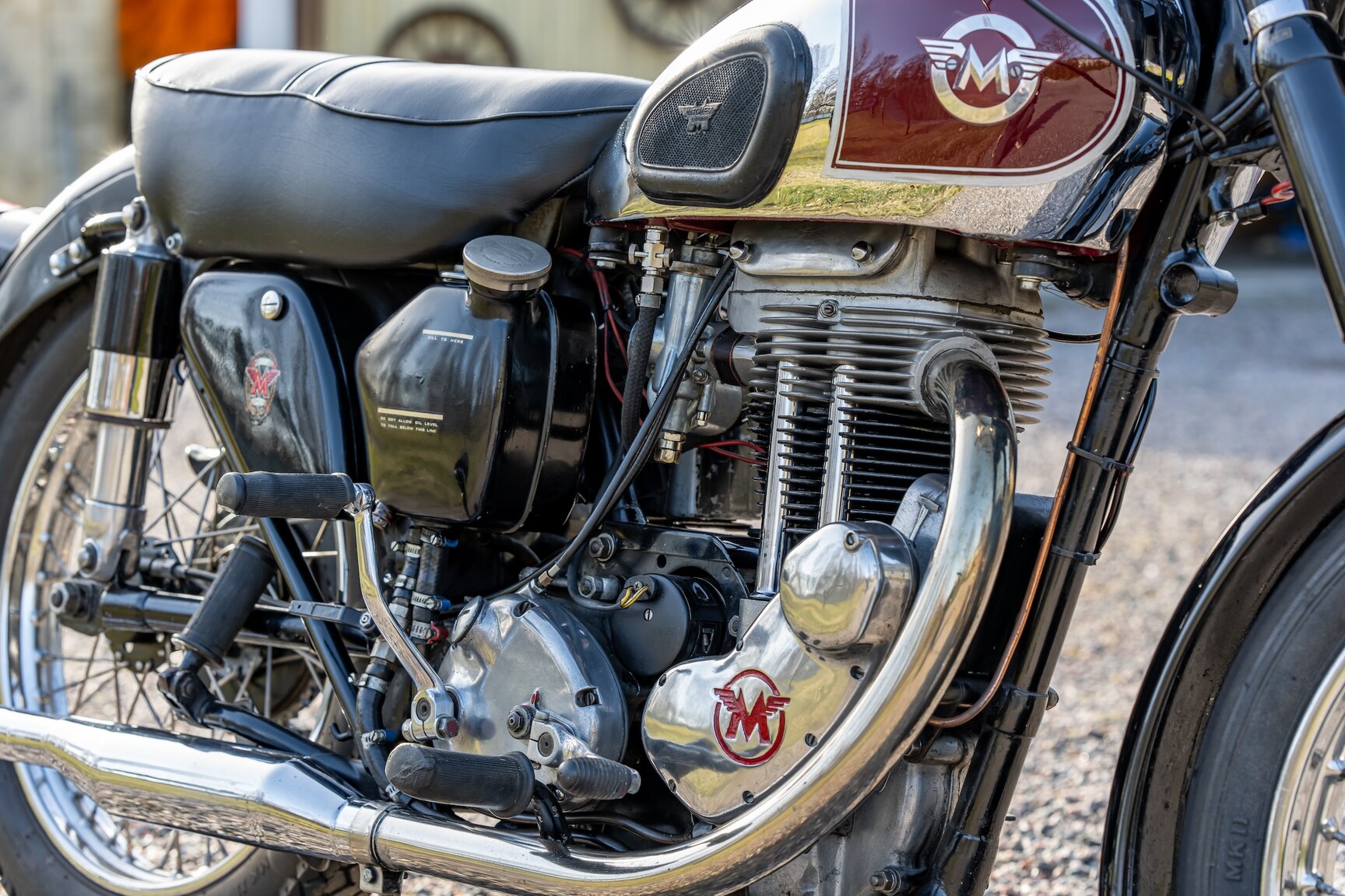 1954 MATCHLESS 500CC G80S (10), Mekanik