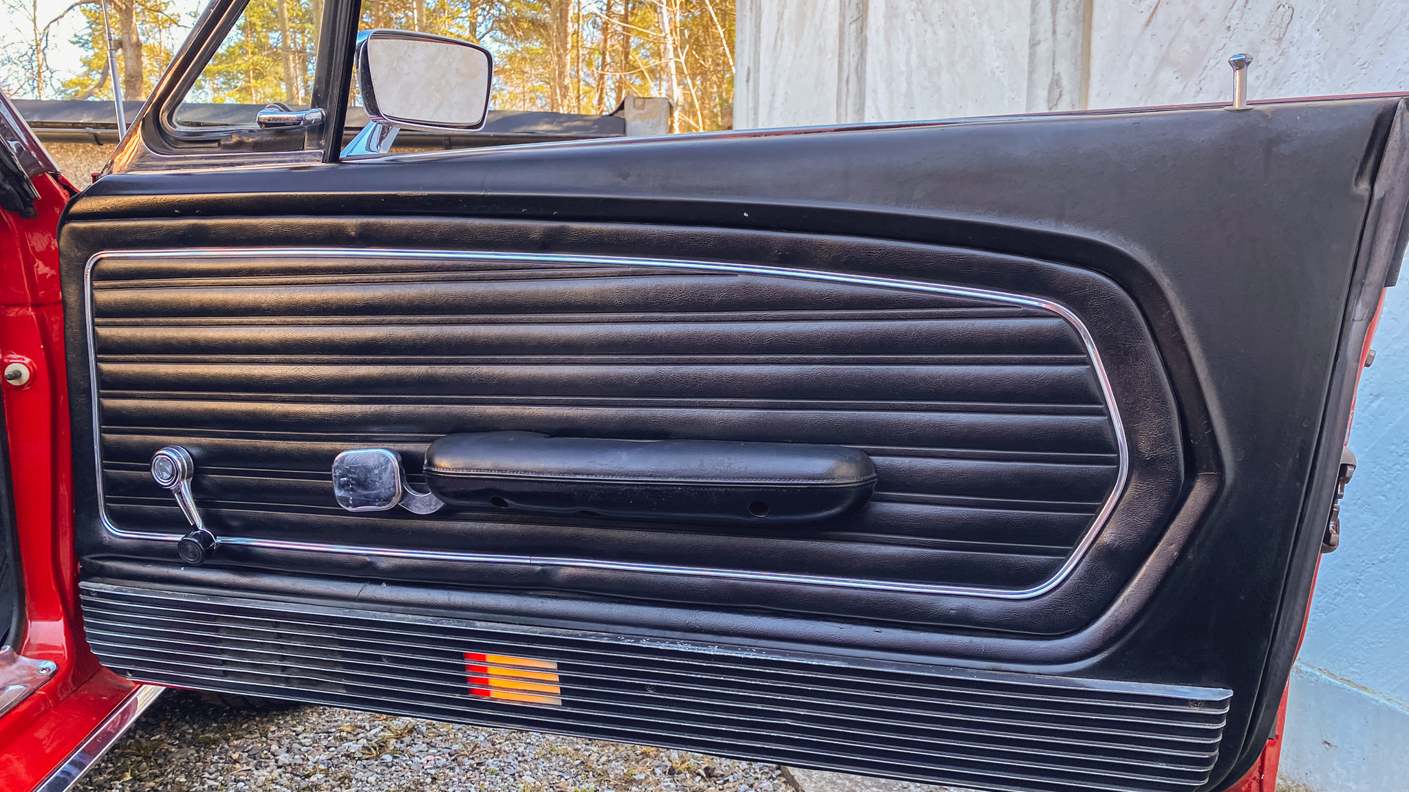 Interiörbild 1968 Ford Mustang 302ci Cabriolet (3)