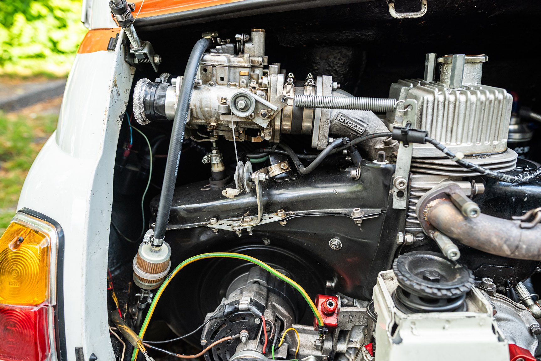 Image of 1971 FIAT 500 "Superiore" mechanics