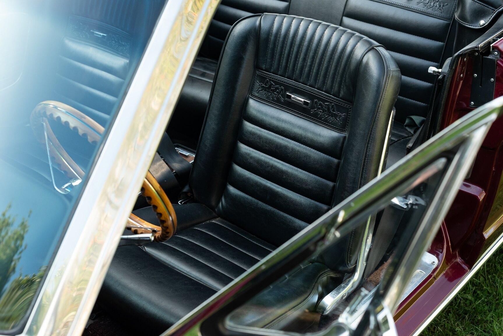 Innenraumfoto von 1966 Ford Mustang Convertible