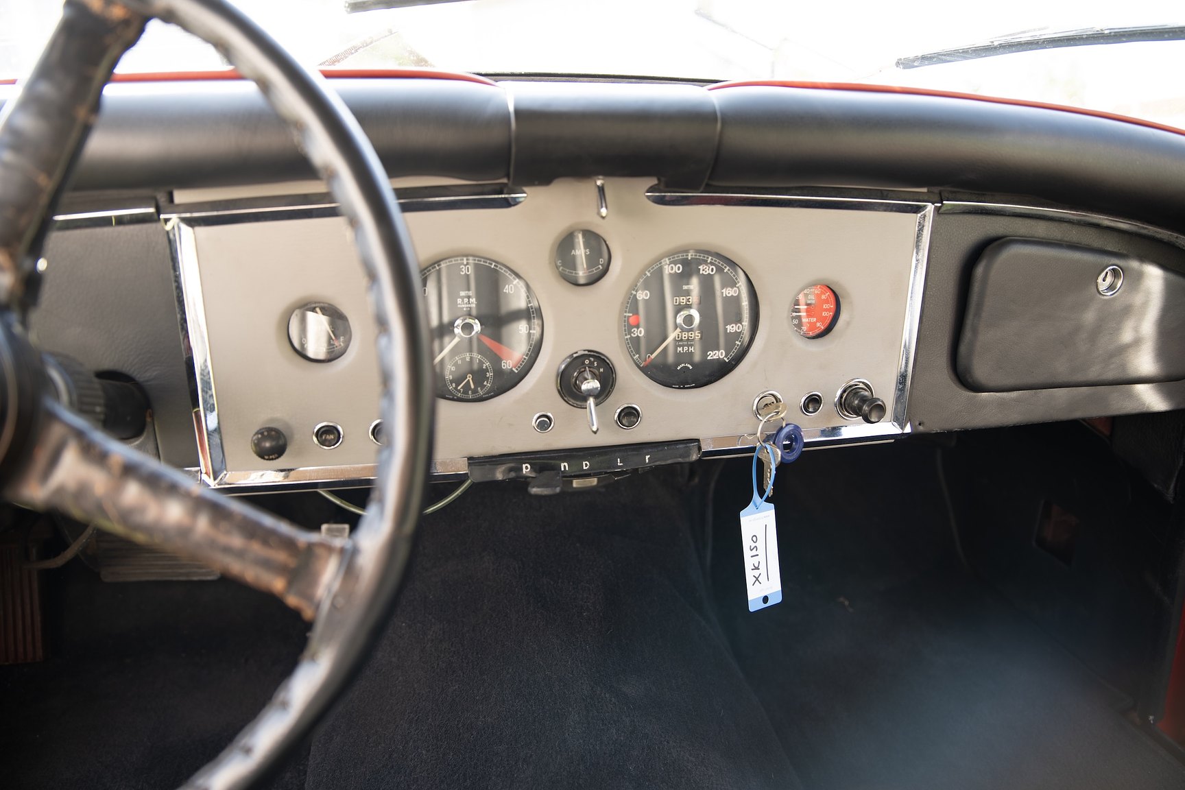 Interior image of 1959 Jaguar XK 150