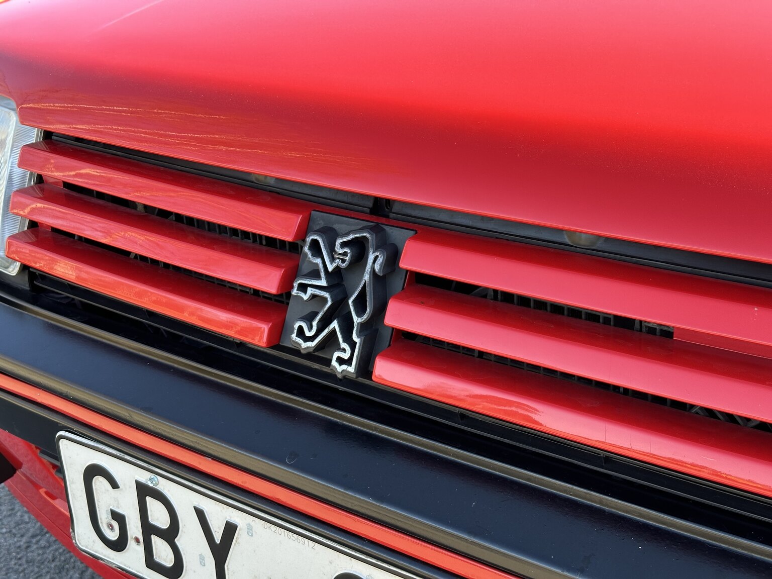 Exterior image of 1989 Peugeot 205 GTI