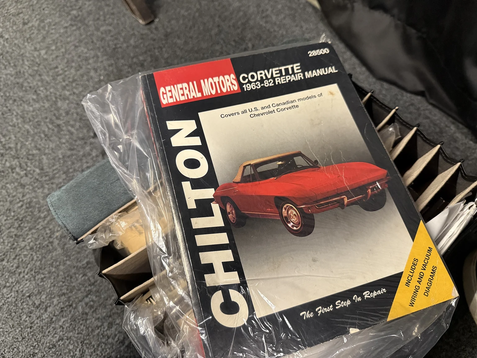 Documentation for 1974 Chevrolet Corvette Stingray