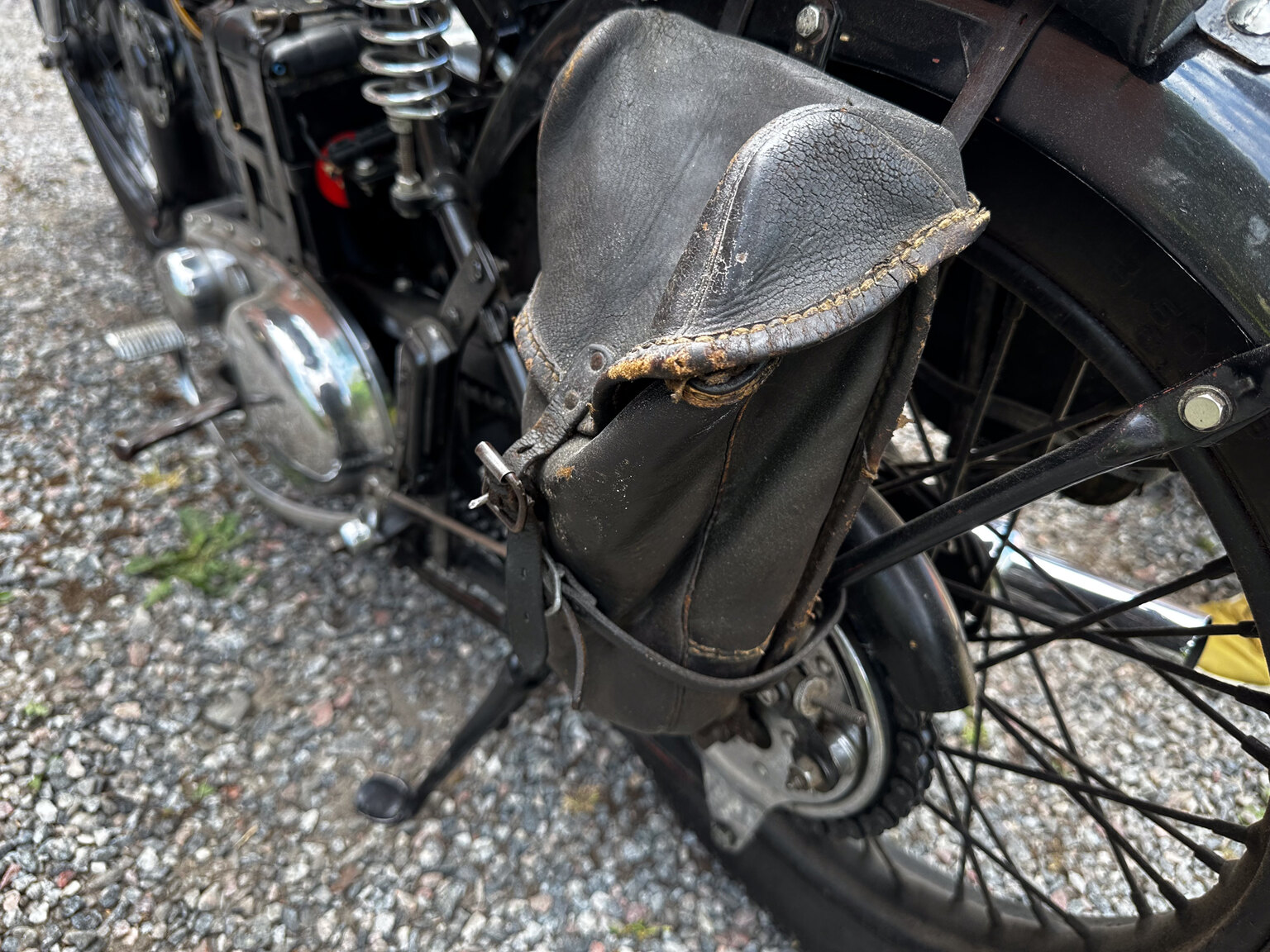 Exterior image of 1943 BSA 500