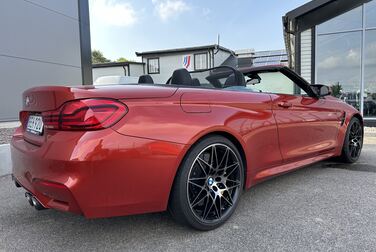 Exterior image of 2018 BMW M4 Competition Convertible F83 Manual