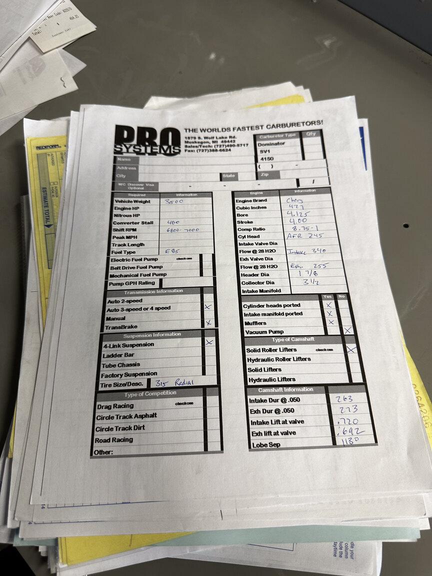 Documentation for 1968 Chevrolet Chevelle PRO Street (34)