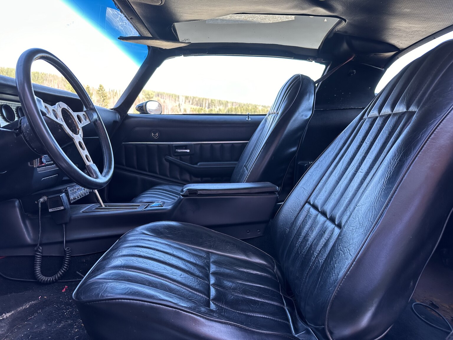 Interiörbild 1978 Pontiac Trans Am Bandit 400