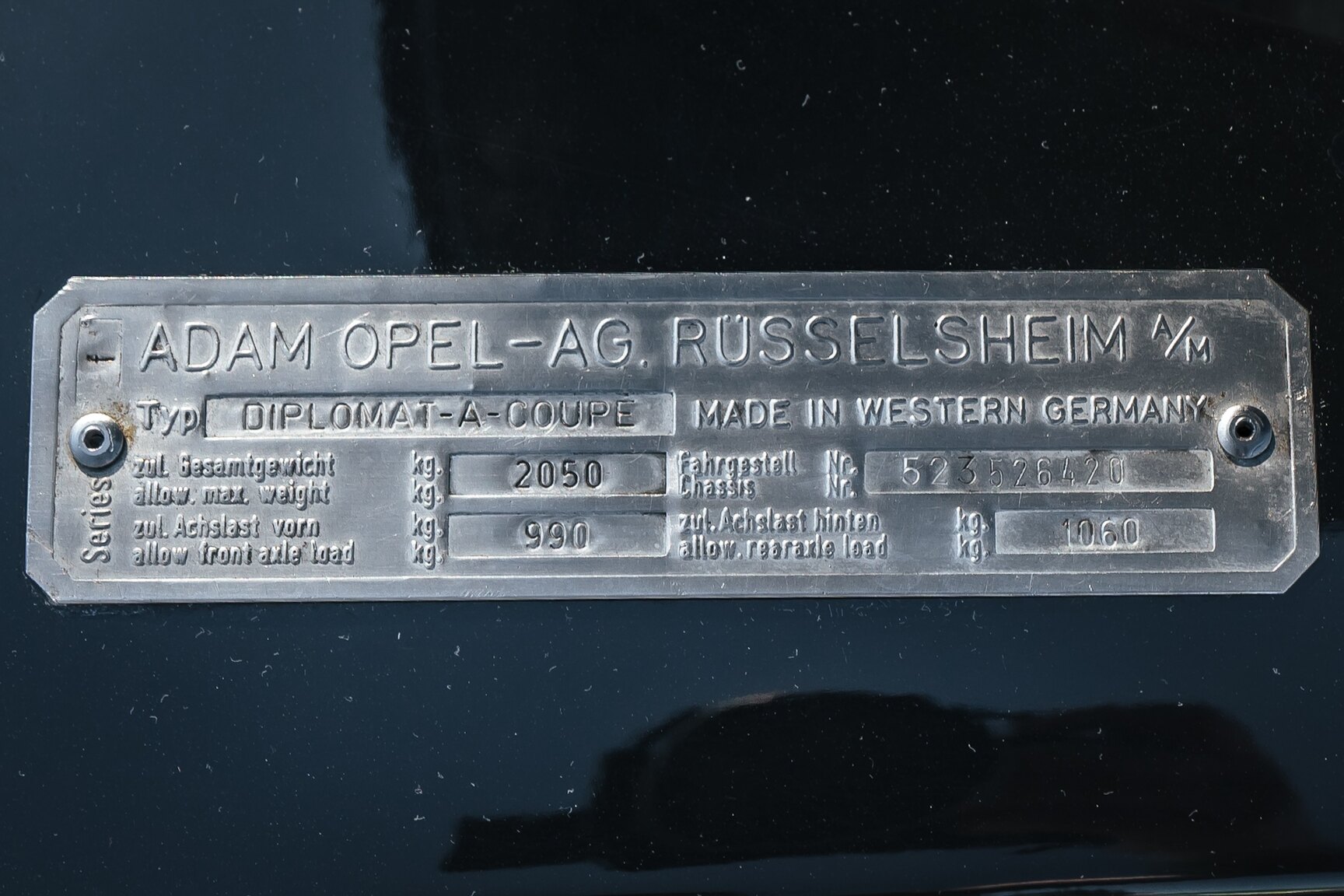 Image of 1966 Opel Diplomat Coupé 5.4 mechanics