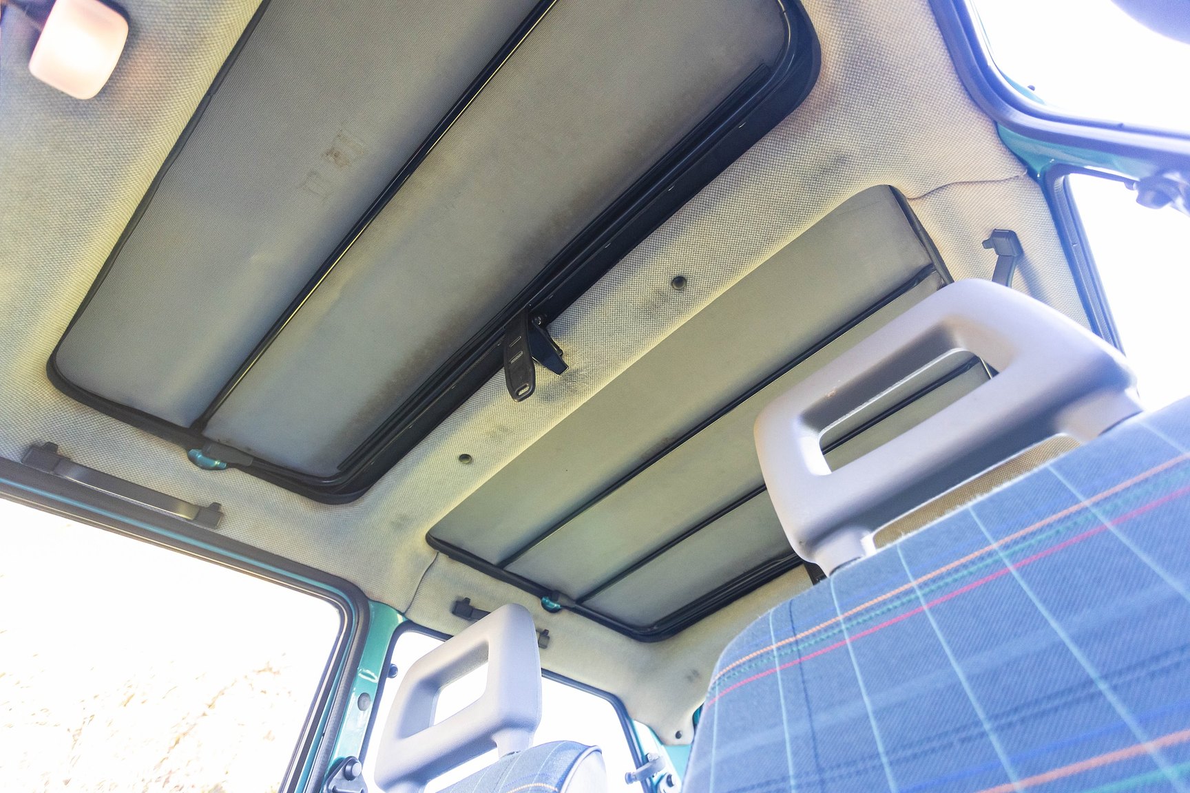 Interiörbild 1996 Fiat Panda CLX Selecta Tetto Apribile