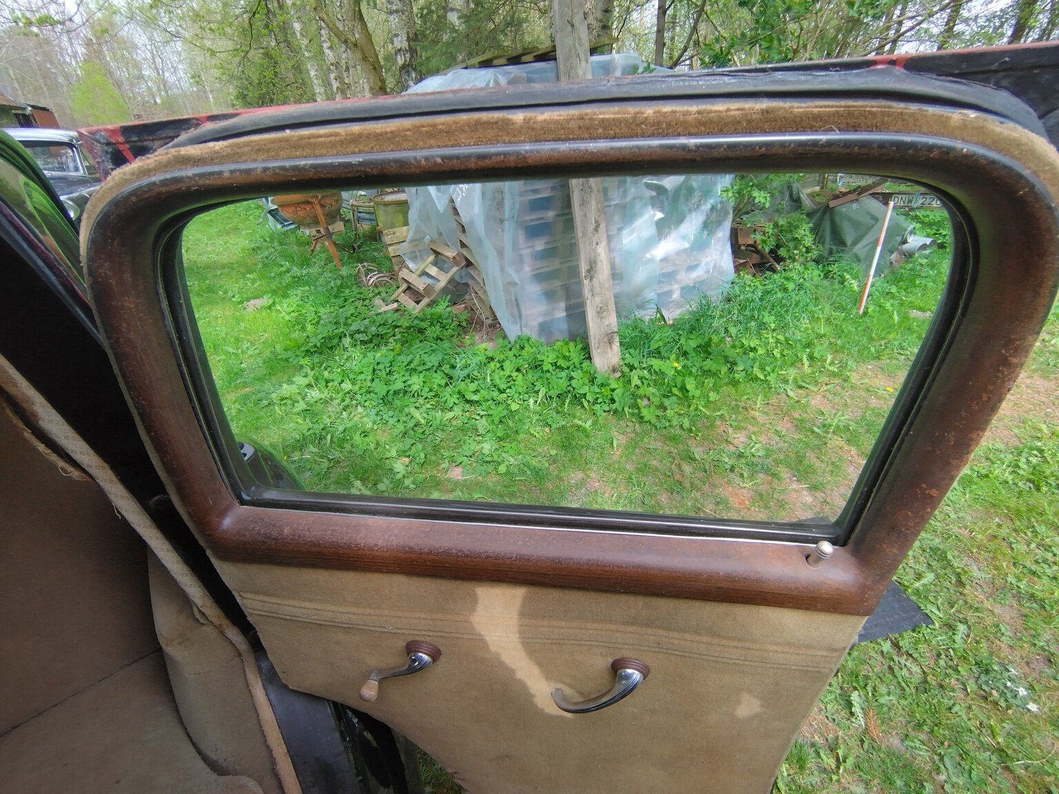 Interiörbild 1939 Chevrolet Master De Luxe Sedan Sport