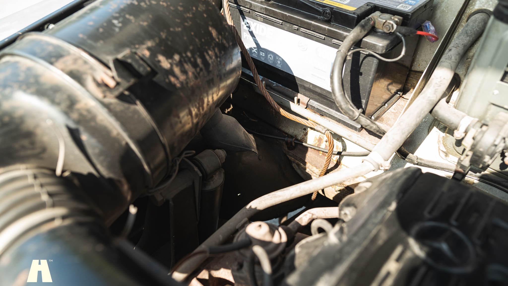 Image of 1985 Mercedes 230GE Cabrio mechanics