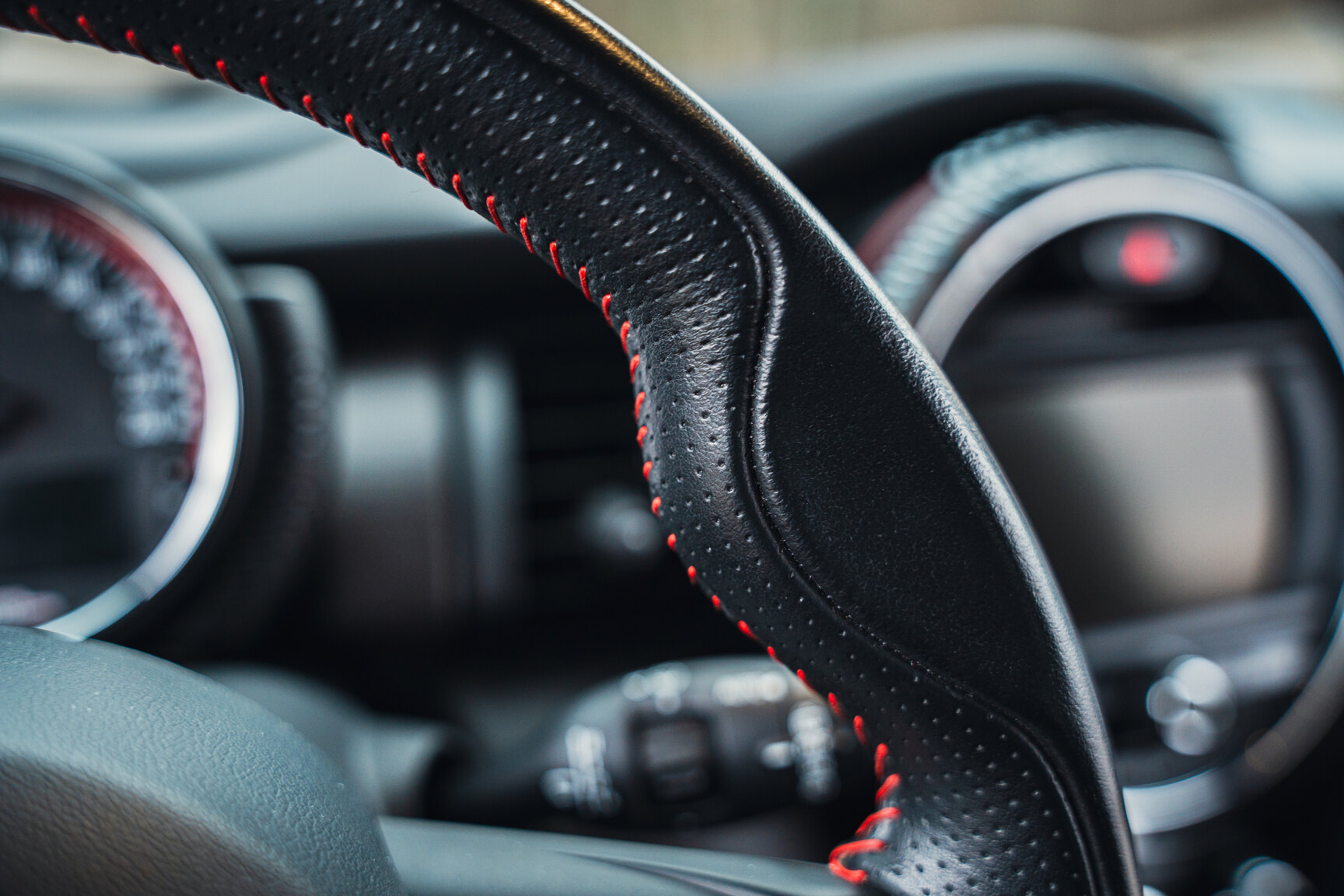 Interiörbild 2017 Mini Cooper JCW