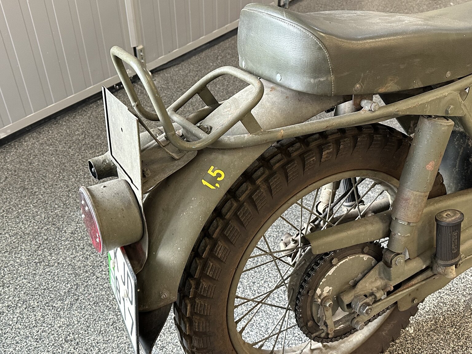 Exteriörbild på 1968 Husqvarna 256A