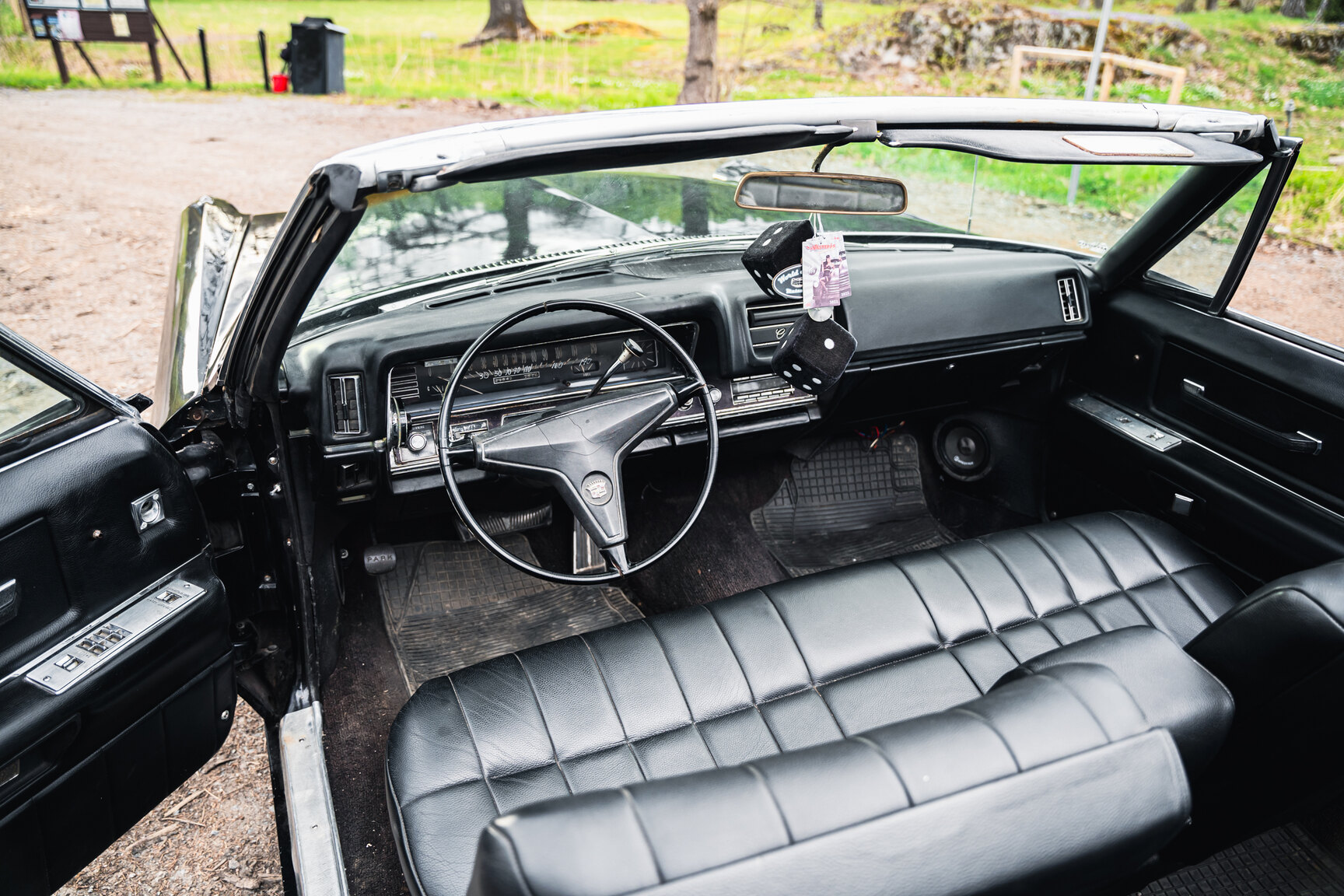 Interior image of 1968 Cadillac De Ville Convertible