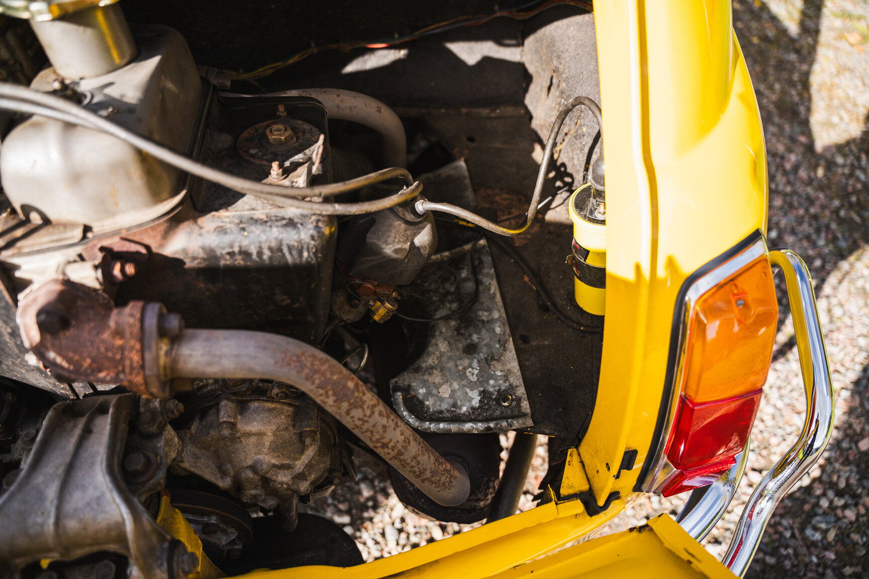 Image of 1972 Fiat 500L mechanics