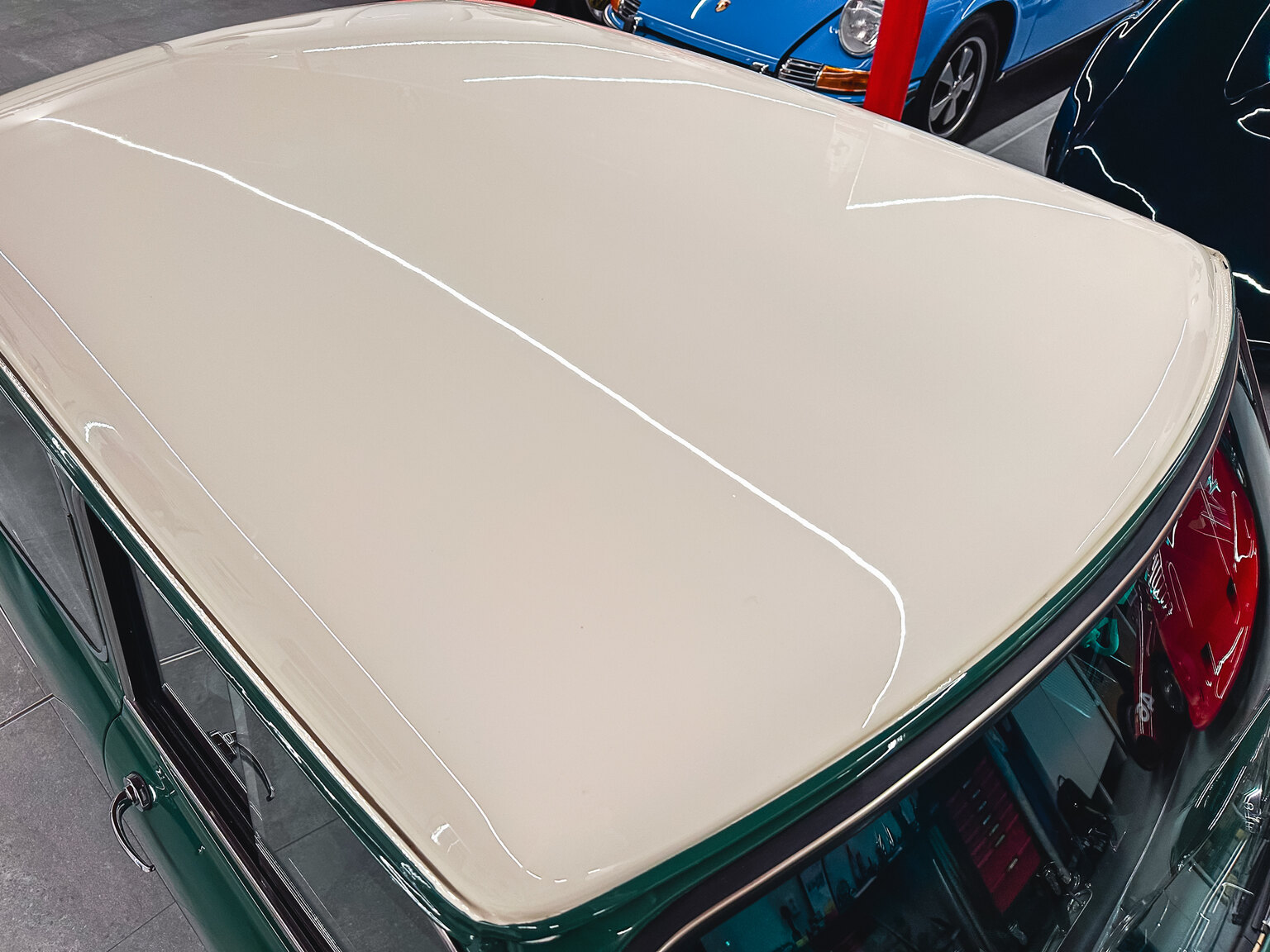 Exteriörbild på 1965 Austin Cooper
