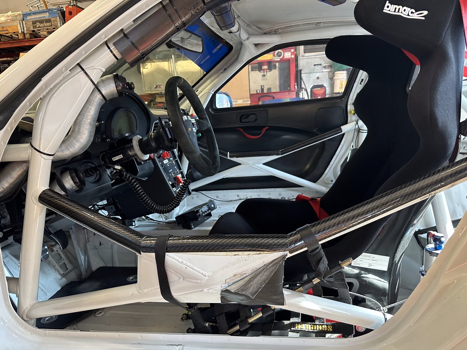 Interior image of Porsche 997 Cup