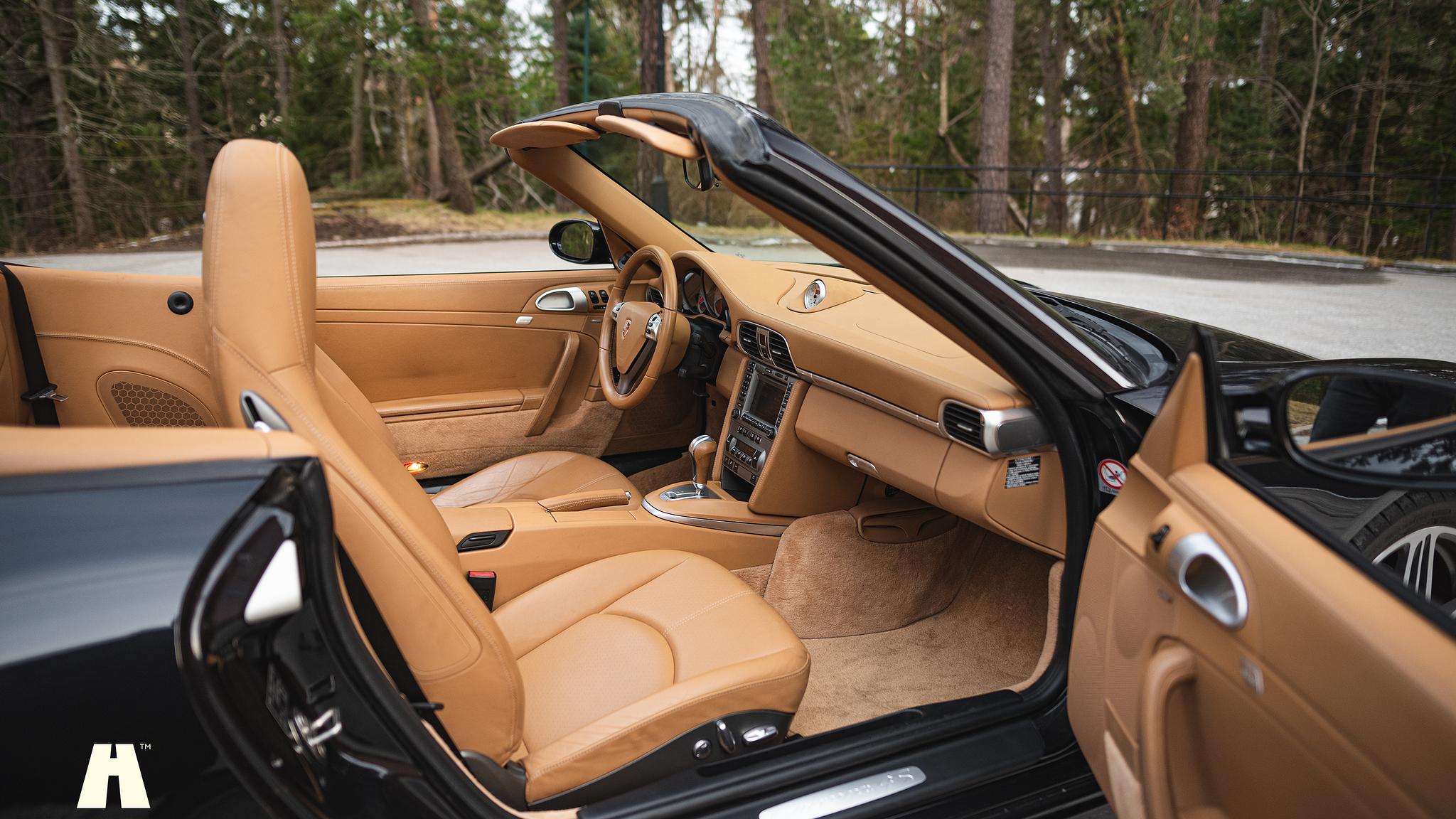 Interiörbild 2008 Porsche 997 4S Cabriolet 